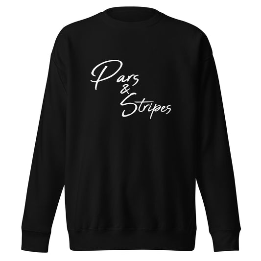 Pars and Stripes Crew Neck