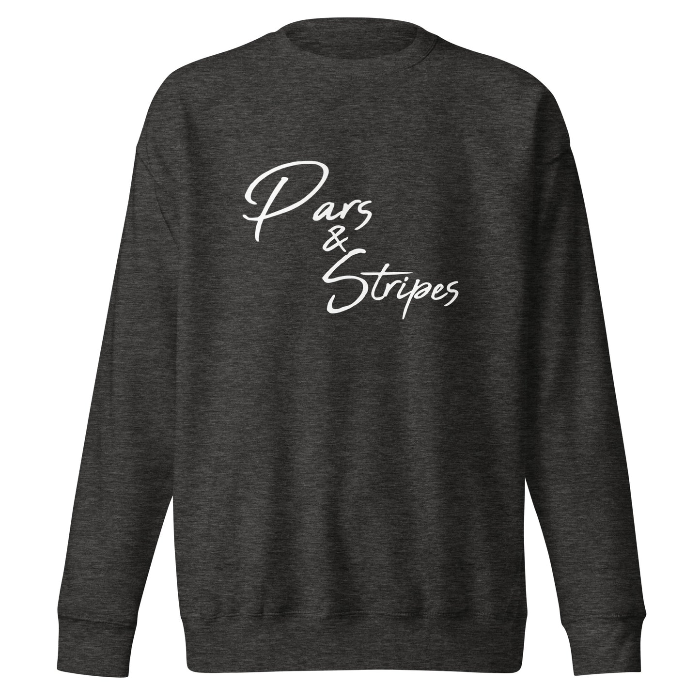 Pars and Stripes Crew Neck